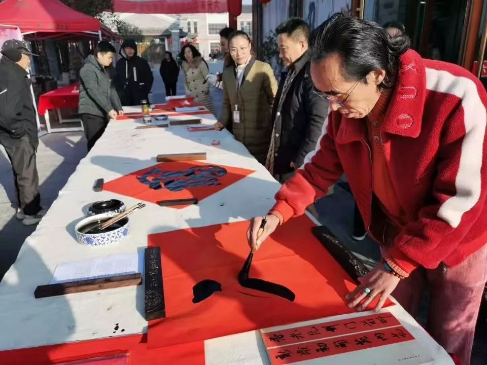 全省书法界深入开展2020“我们的中国梦”——文化进万家、暨“同心同书·祖国新春好”送万福进万家活动(图26)
