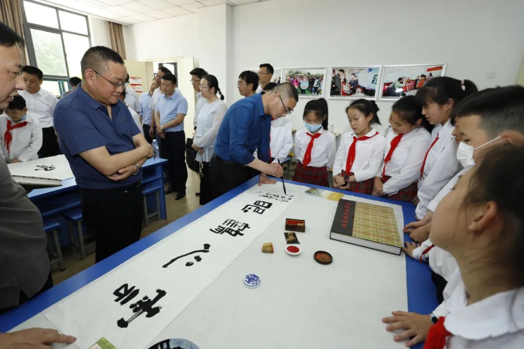 省书协赴滁州市南谯区开展“到人民中去”文艺志愿服务活动(图6)