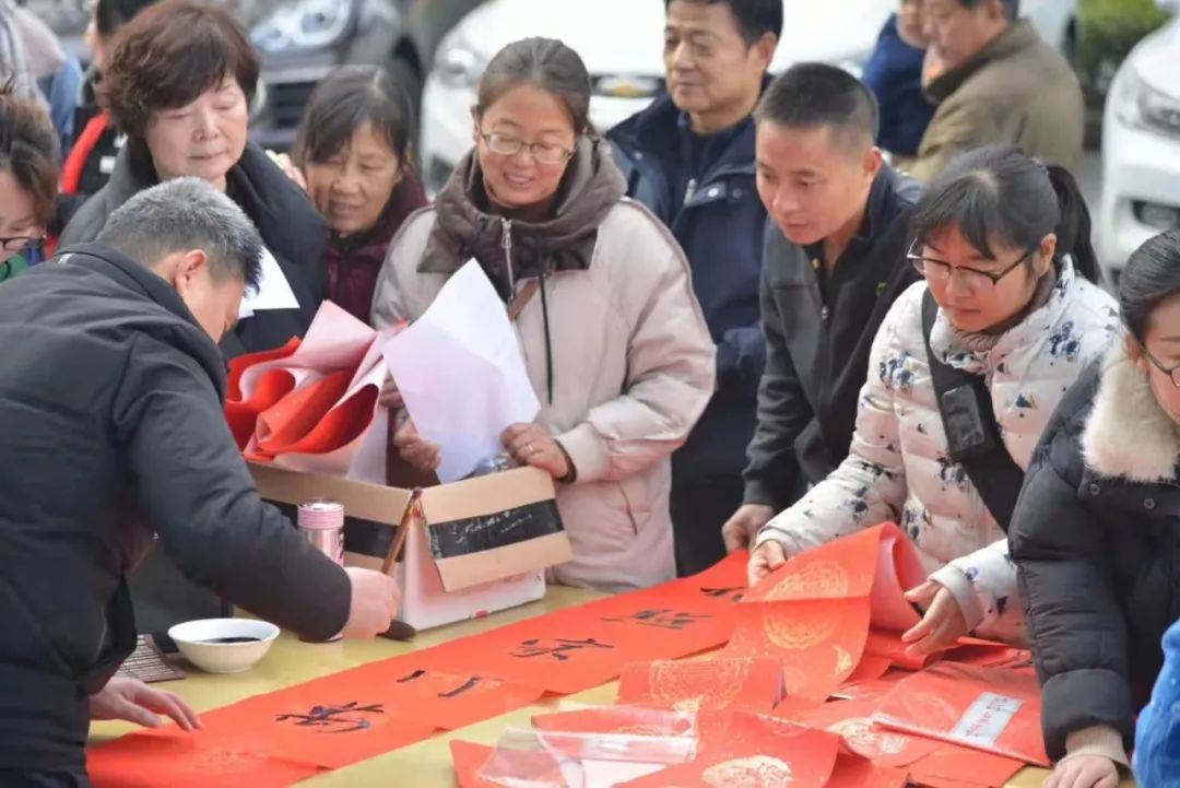 全省书法界深入开展2020年“我们的中国梦”——文化进万家暨“同心同书·祖国新春好”送万福进万家活动（二）(图56)