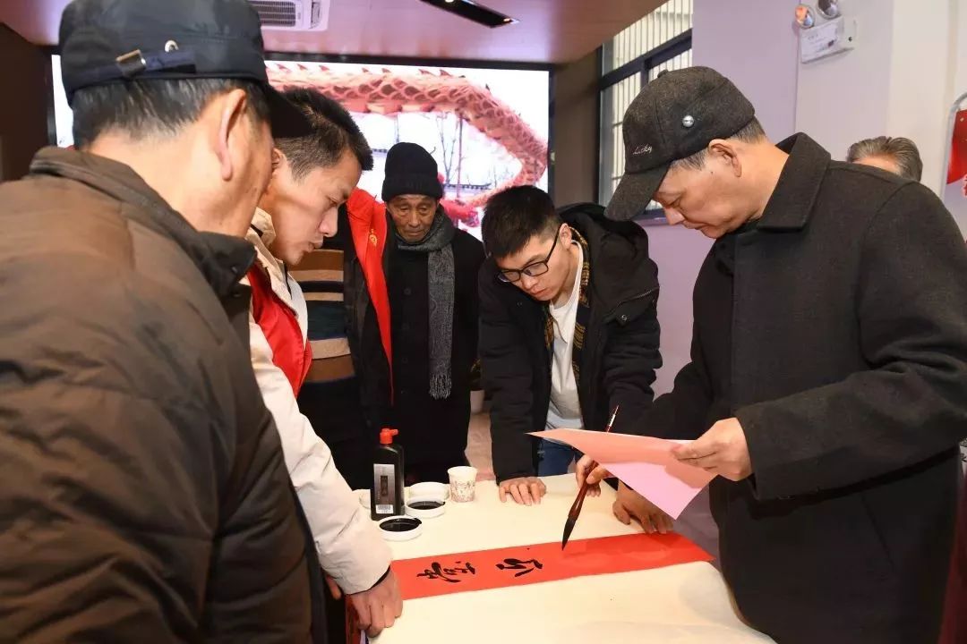全省书法界深入开展2020年“我们的中国梦”——文化进万家暨“同心同书·祖国新春好”送万福进万家活动（二）(图59)