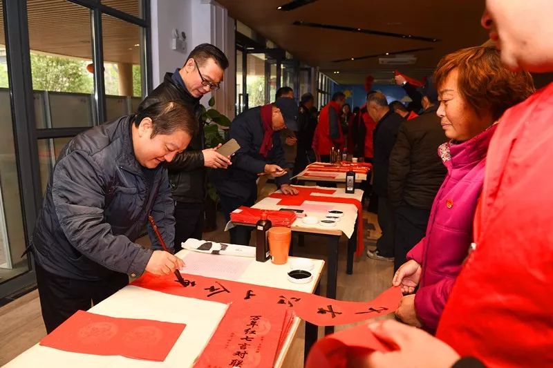 安徽省书法家协会积极开展2020年“我们的中国梦”——文化进万家、暨“同心同书·祖国新春好”送万福进万家活动(图20)