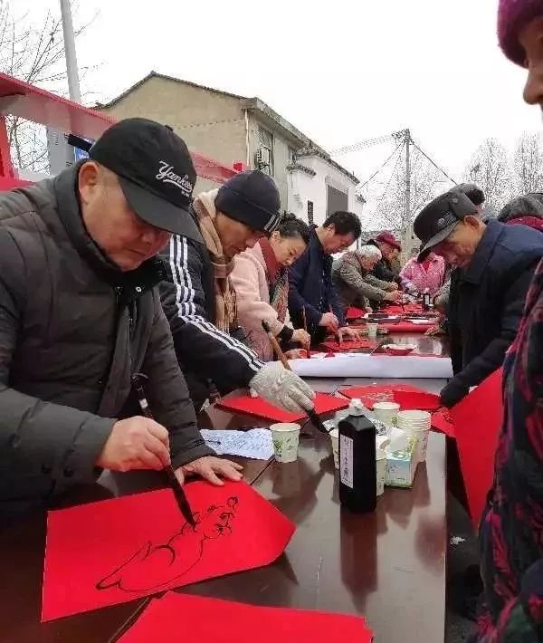 全省书法界深入开展2020“我们的中国梦”——文化进万家、暨“同心同书·祖国新春好”送万福进万家活动(图8)