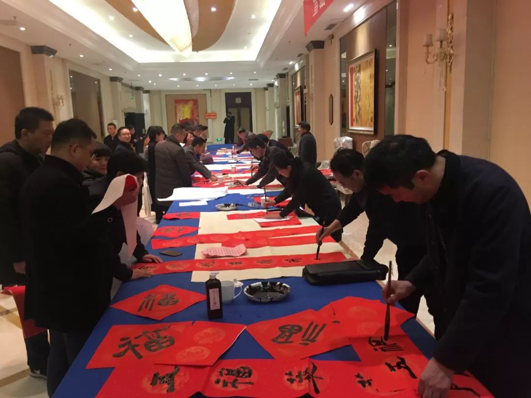 全省书法界深入开展2020年“我们的中国梦”——文化进万家暨“同心同书·祖国新春好”送万福进万家活动（二）(图53)