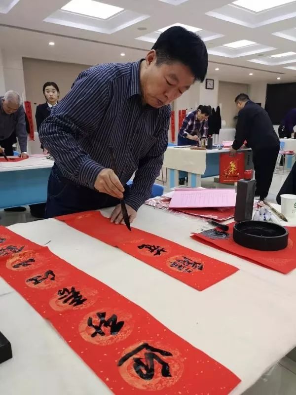 全省书法界深入开展2020年“我们的中国梦”——文化进万家暨“同心同书·祖国新春好”送万福进万家活动（二）(图59)