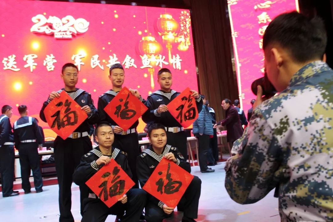 2020年“我们的中国梦”—文化进万家暨送“文化年货”系列活动｜省文联文艺志愿服务书画小分队走进军营(图13)