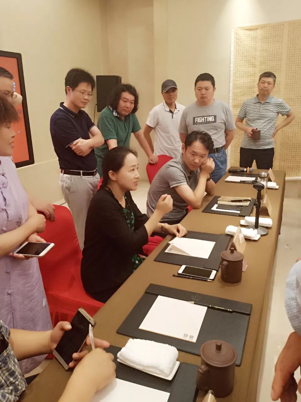安徽省书法家协会楷书专业委员会工作会议在肥召开(图8)