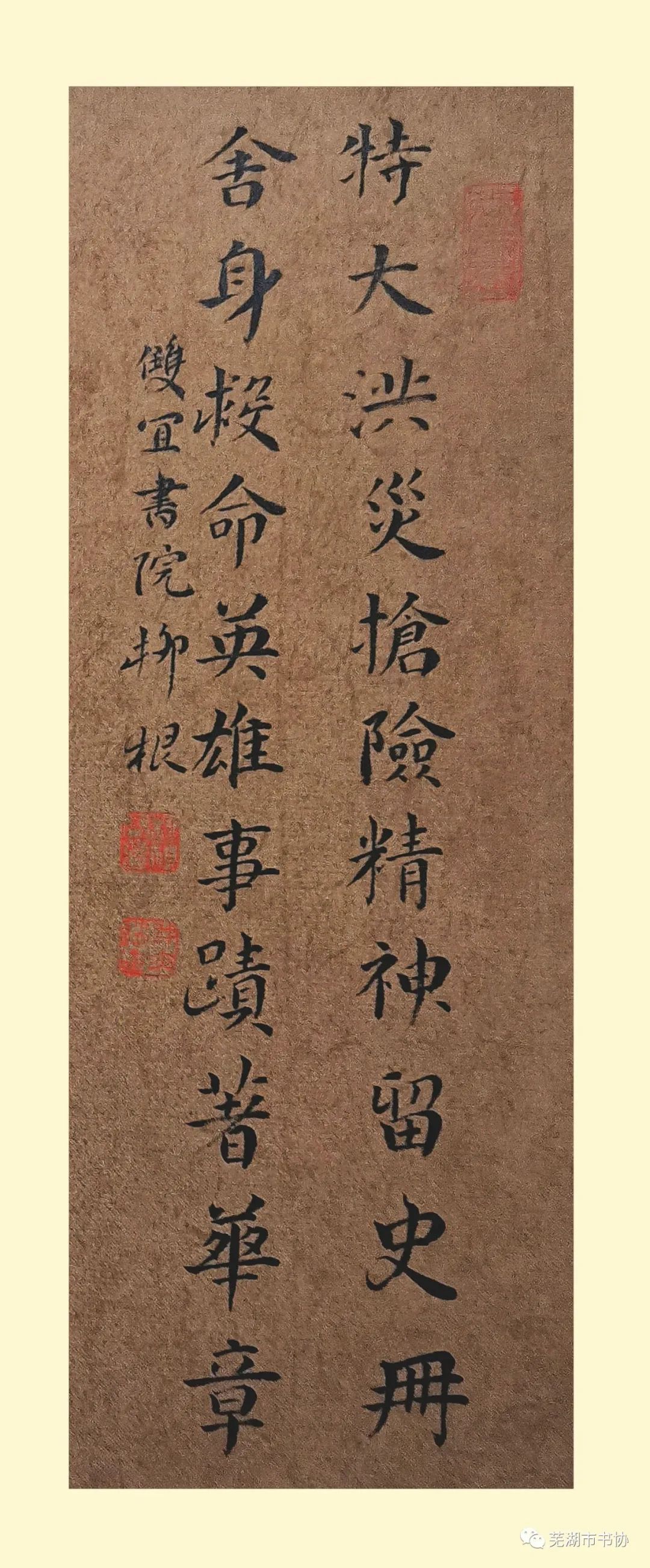 闻“汛”而动，“艺”往无前，抗洪救灾——芜湖市书法家协会在行动(图18)