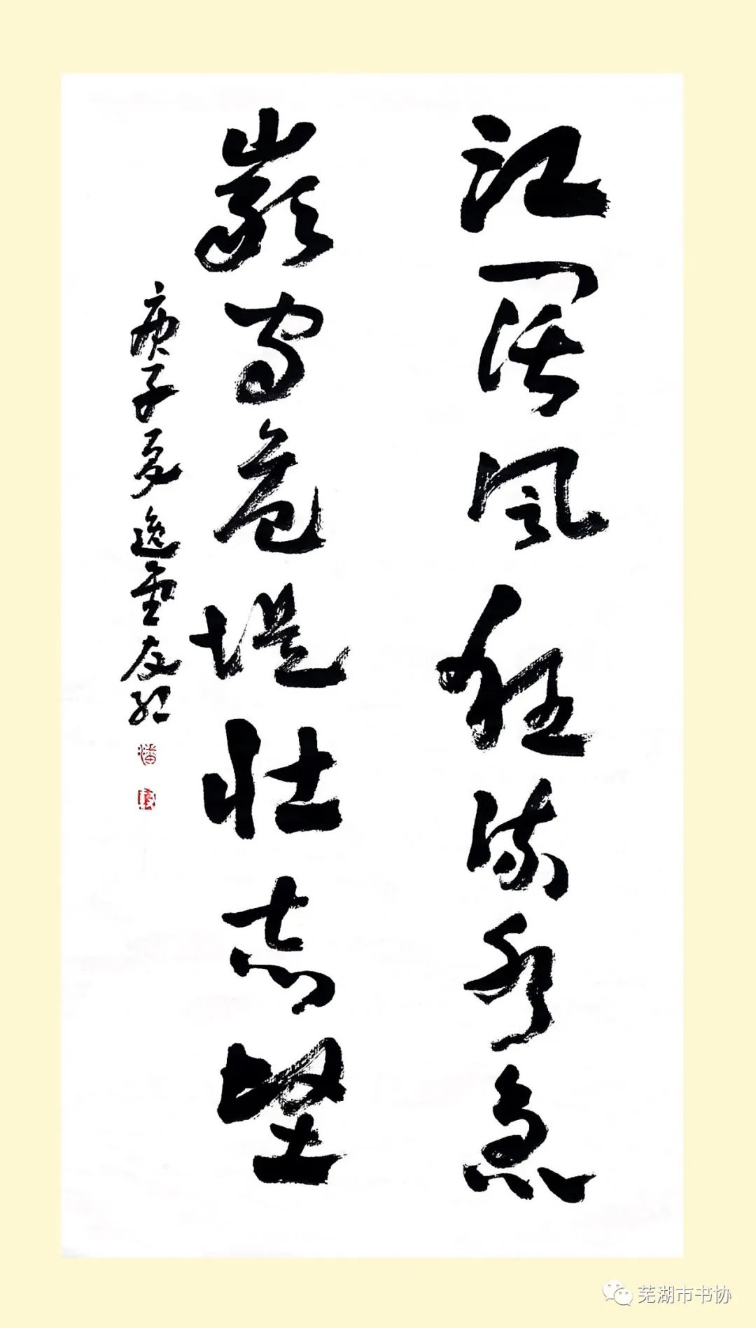 闻“汛”而动，“艺”往无前，抗洪救灾——芜湖市书法家协会在行动(图15)