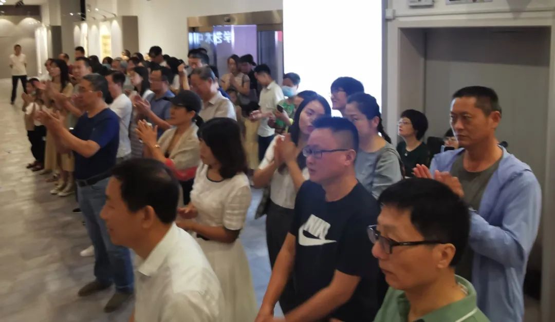 雏凤声清——蚌埠市书法重点人才班成果展在市文艺中心开幕(图2)