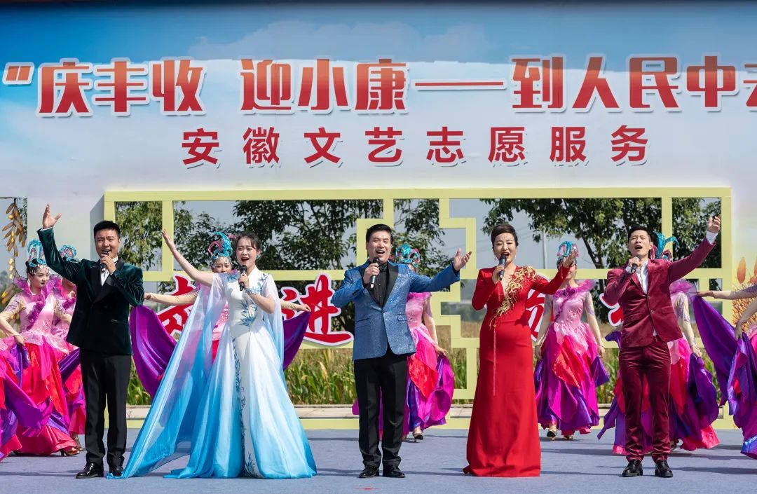 艺路同心丨“庆丰收 迎小康 —— 到人民中去” 省文联文艺志愿服务活动走进临泉杨桥(图5)