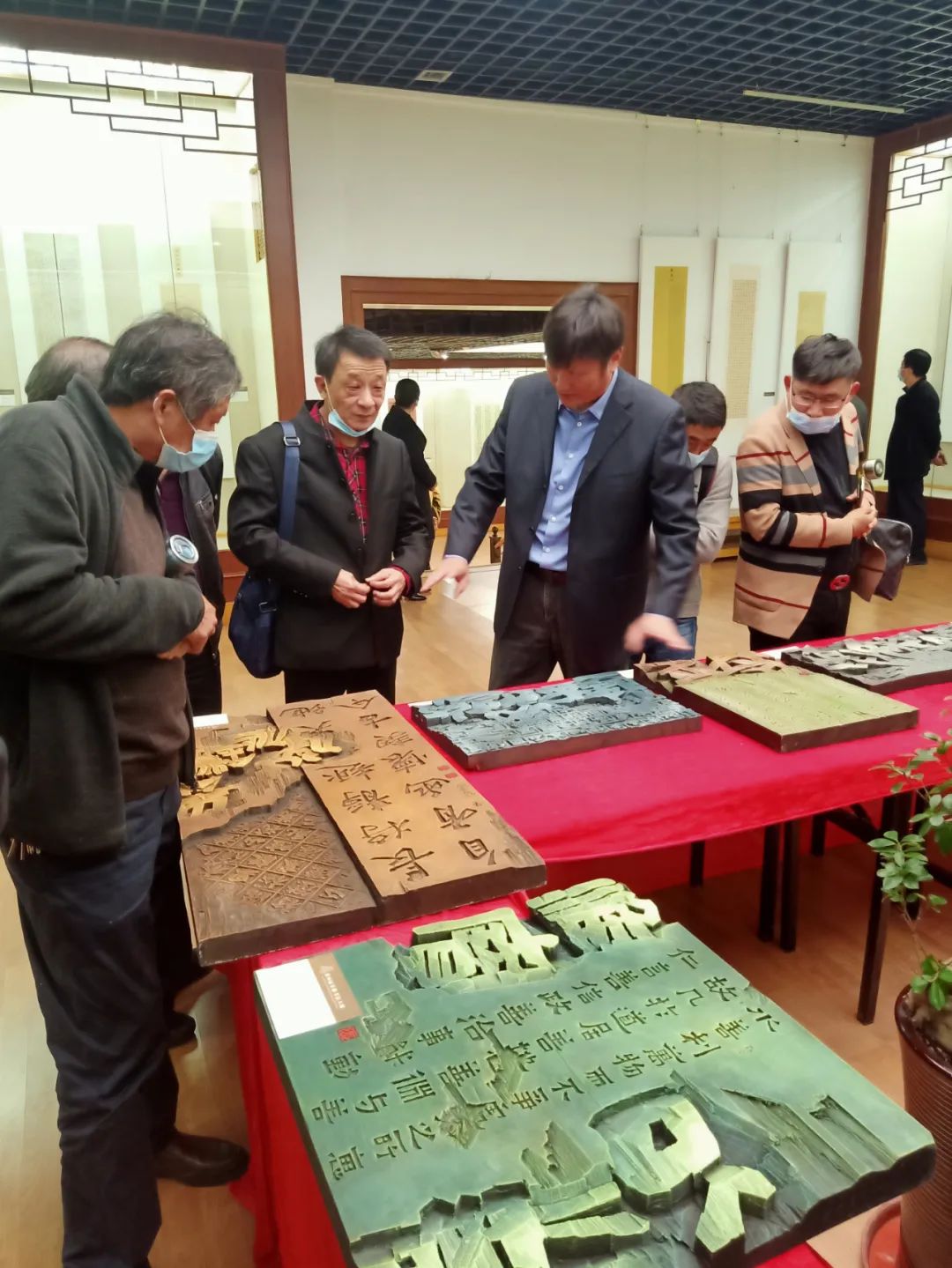 第四届安徽书法大展在合肥展出(图23)
