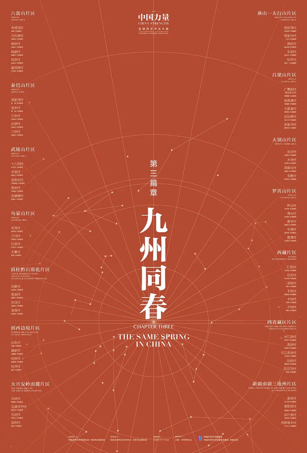 中国力量——全国扶贫书法大展作品 | 第三篇章 · 九州同春（2）(图3)