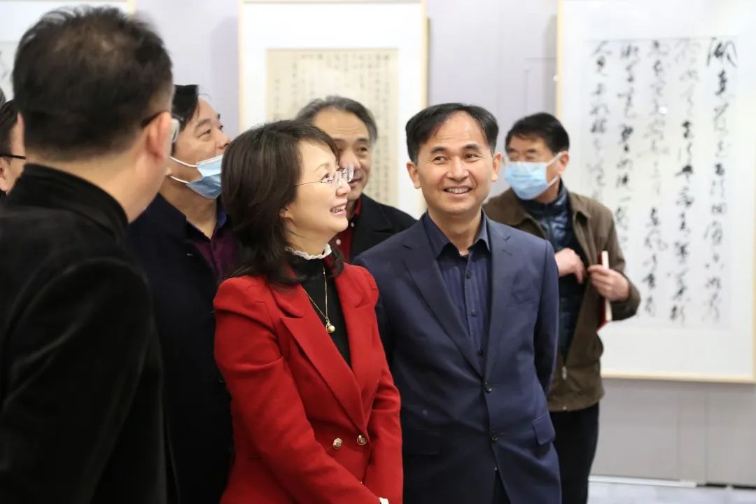 传承红色文化 携手共迎小康｜苏皖两省六市书画展在蚌埠开幕(图4)