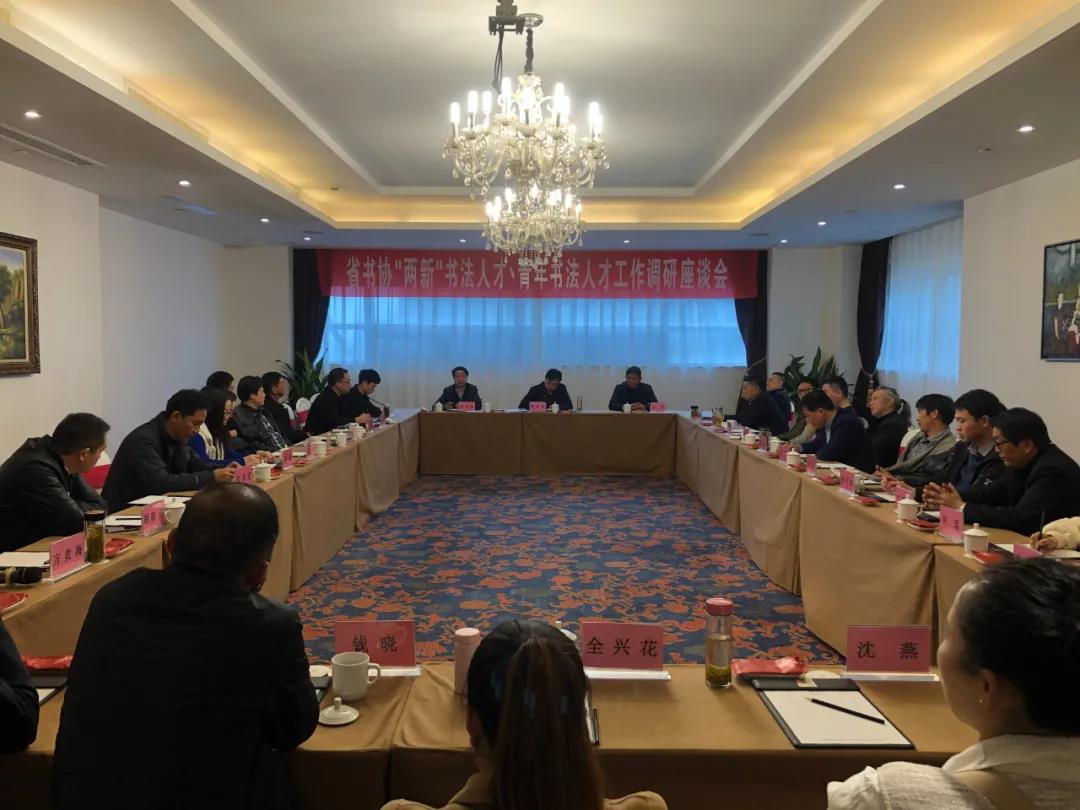 省书协“两新”书法人才、青年书法人才工作调研座谈会在芜湖召开(图1)