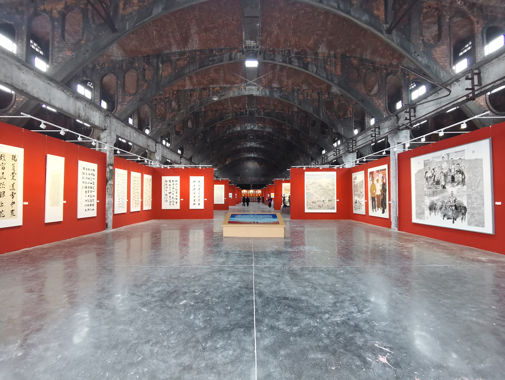 “携手共圆小康梦”书画摄影展在合肥开幕(图8)